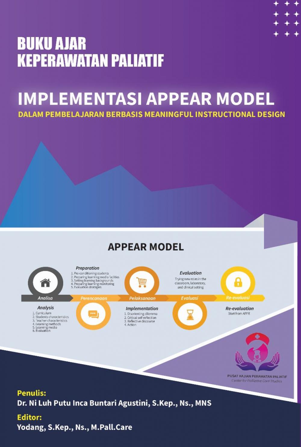 BUKU AJAR KEPERAWATAN PALIATIF:  IMPLEMENTASI APPEAR MODEL DALAM PEMBELAJARAN BERBASIS MEANINGFUL INSTRUCTIONAL DESIGN