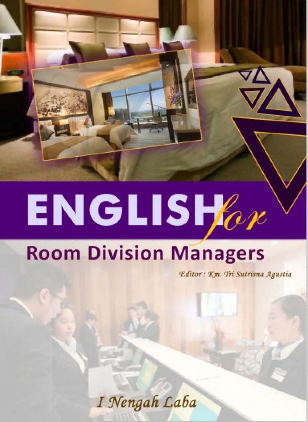 English for Room Division Managers